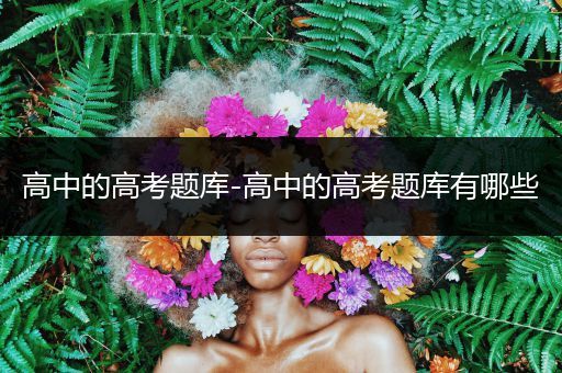 高中的高考题库-高中的高考题库有哪些