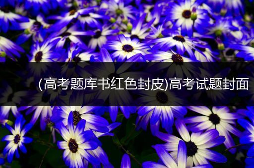 （高考题库书红色封皮)高考试题封面