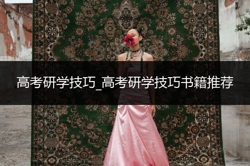 高考研学技巧_高考研学技巧书籍推荐