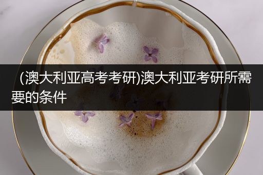 （澳大利亚高考考研)澳大利亚考研所需要的条件