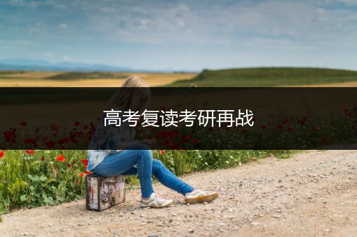 高考复读考研再战