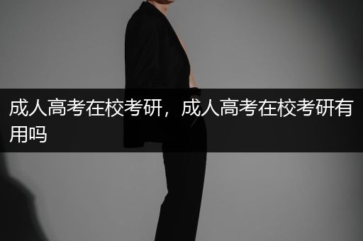 成人高考在校考研，成人高考在校考研有用吗