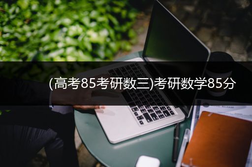 （高考85考研数三)考研数学85分
